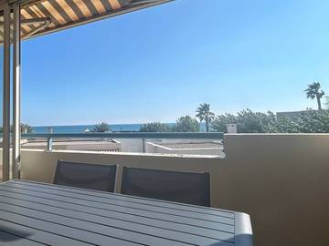 Cottage pour 4 personnes, avec piscine dans Plage Rochelongue