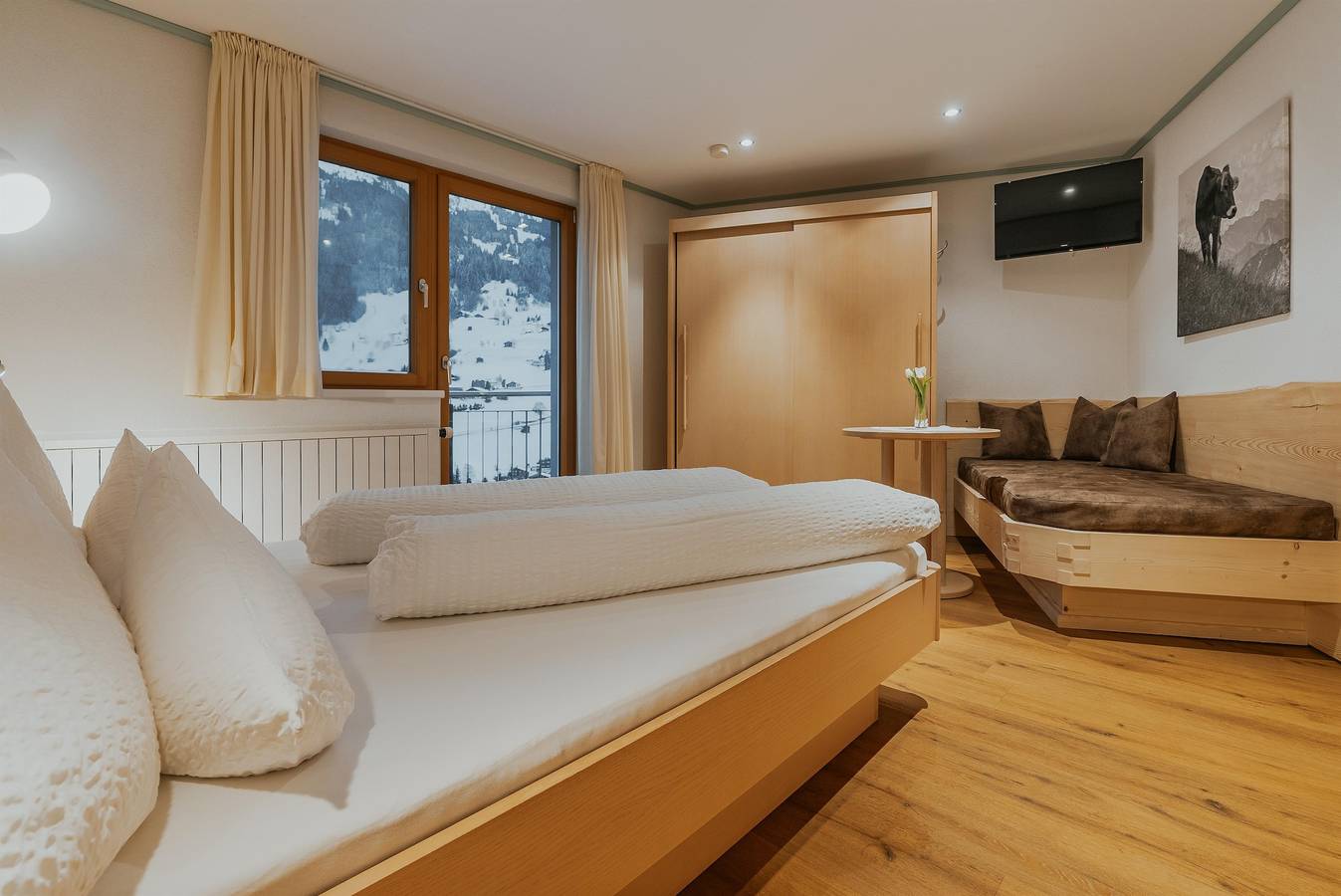 Ganze Ferienwohnung, Appartement/Fewo, Dusche, Wc, 2 Schlafräume in Gaschurn, Gaschurn und Umgebung