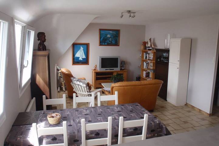Appartement de vacances pour 5 personnes, avec jardin