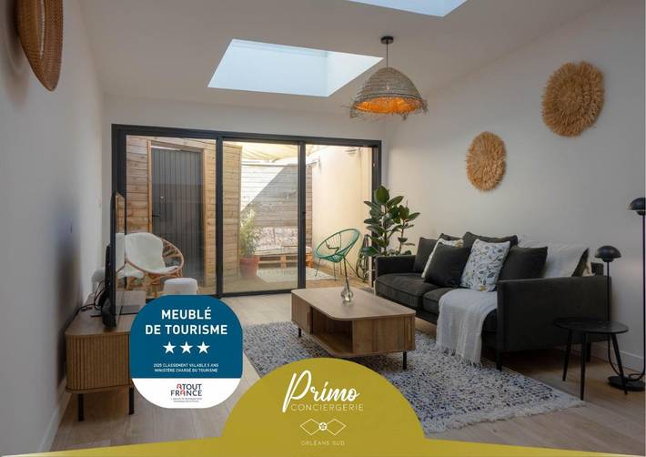 Maison de vacances pour 5 personnes, avec terrasse à Orléans