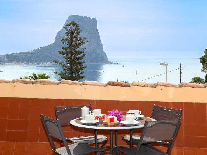Appartement de vacances pour 4 personnes, avec Terrasse et Jardin à Calpe