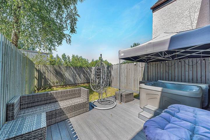 Holiday rental for 6 people, with garden and hot tub in Moffat