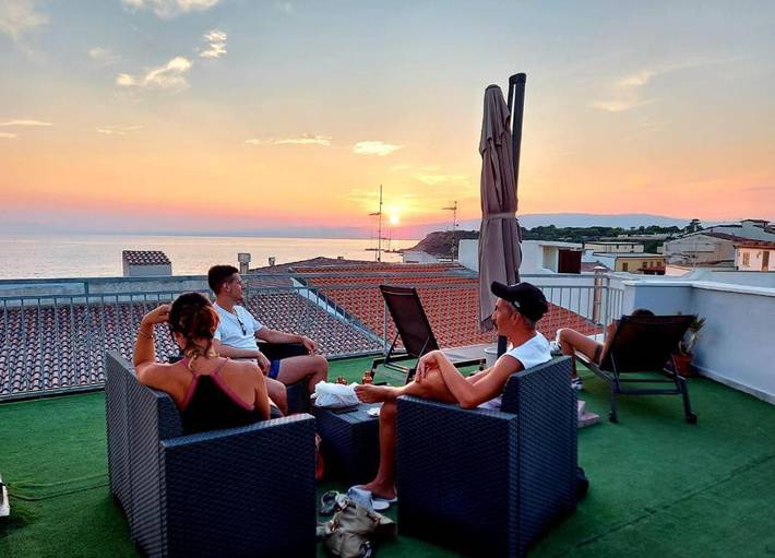 Casa vacanza per 2 persone, con Balcone e Terrazza a Le Castella