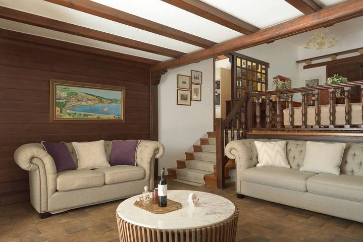 Ferienhaus für 9 Personen mit Balkon in Pigianos Kampos, Rethymno und Umgebung
