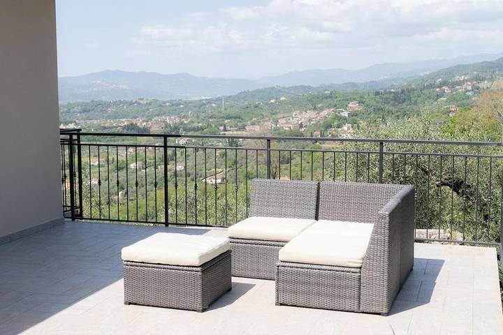 Ferienwohnung für 6 Personen, mit Terrasse und Ausblick