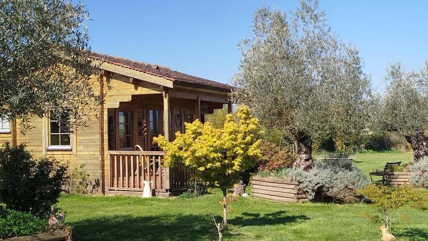 Chalet pour 2 personnes, avec jardin ainsi que terrasse et vue dans Yonne - 4