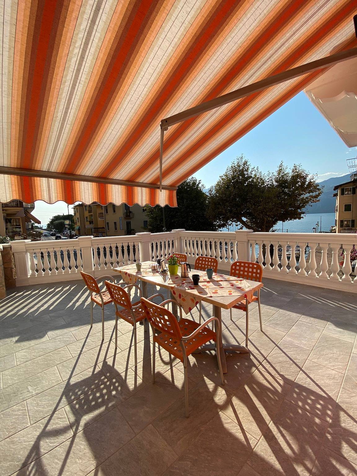 Casa vacanze "Casa Balansina"direttamente sul Lago di Garda con Wi-Fi e terrazza in Brenzone, Prealpi Gardesane