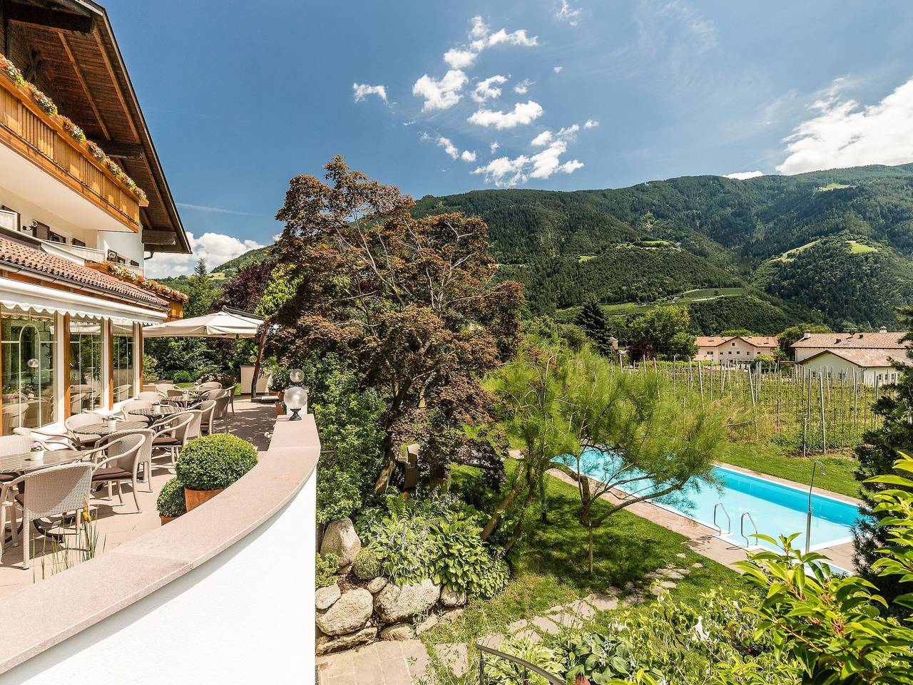 Ganze Ferienwohnung, Garni-Hotel Am Meilenstein - Komfortzimmer "Aurelia" in Rabland, Partschins