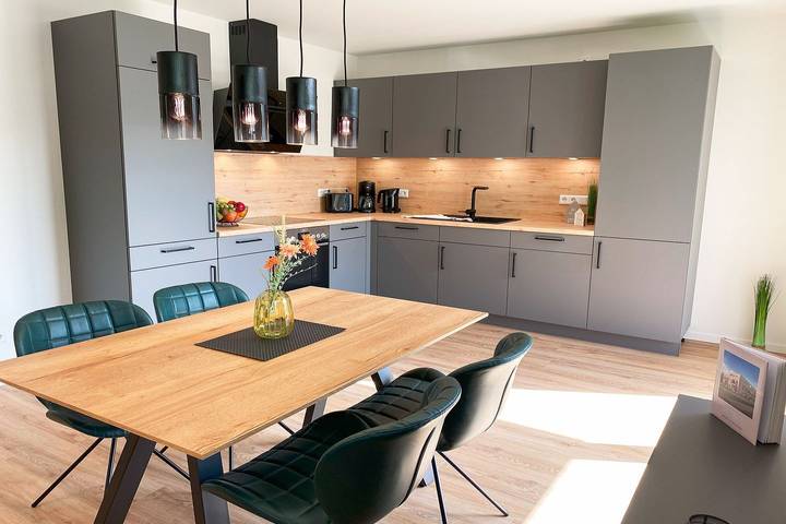 Ferienwohnung für 4 Personen, mit Terrasse und Sauna in Tossens