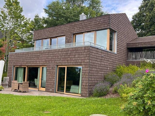 Ganze Wohnung, Architektenwohnung im Gartengeschoss am Fluss in Süderstapel, Eider-Treene-Sorge
