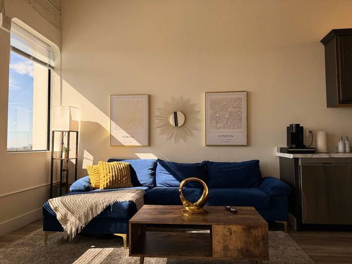 Loft for 3 people, with terrace and yard in Orange County