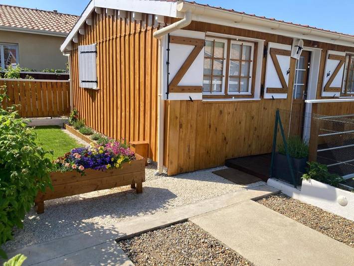 Chalet pour 4 personnes, avec terrasse et vue
