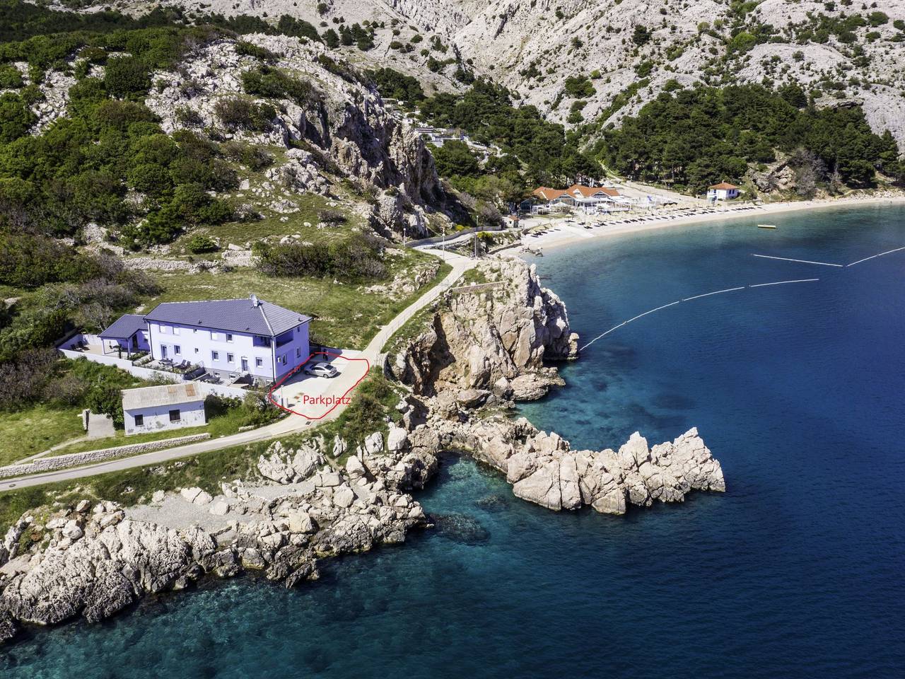 Appartement entier, Wohnung in Baška mit Terrasse in Baška, Krk