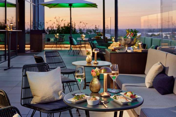 Hotel für 2 Personen, mit Balkon und Sauna sowie Ausblick