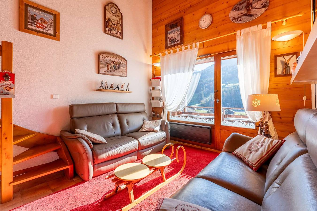 Apartamento vacacional entero, Apartamento de vacaciones para 8 personas con balcón/terraza in Le Grand-Bornand, Región de Annecy