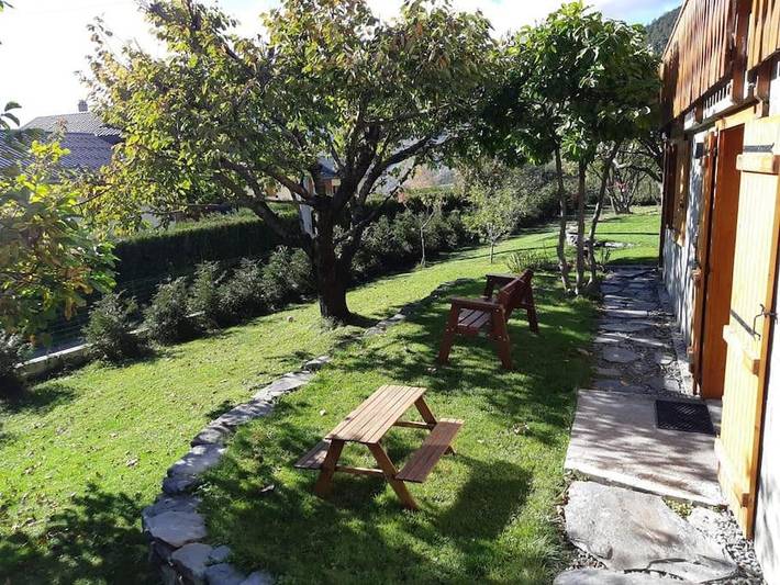 Appartement de vacances pour 4 personnes, avec jardin et vue