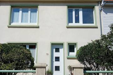 Location de vacances pour 6 personnes, avec jardin à Équihen-Plage