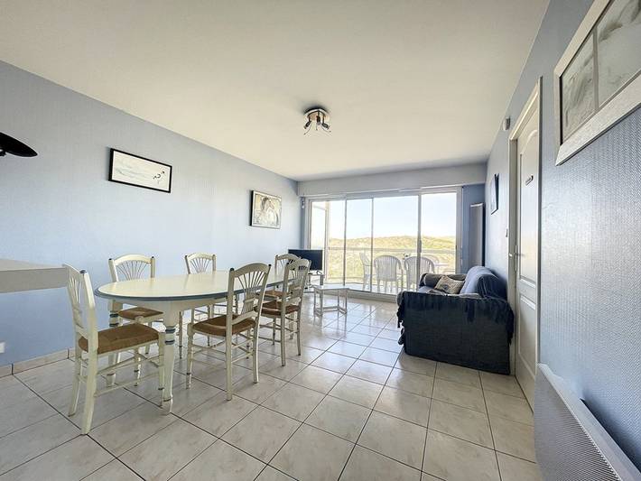 Apartamento entero, Apartamento 1 Habitación + Cabina con Vista al Mar y Dunas, 3er Piso con Ascensor in Cucq, Montreuil und Umgebung