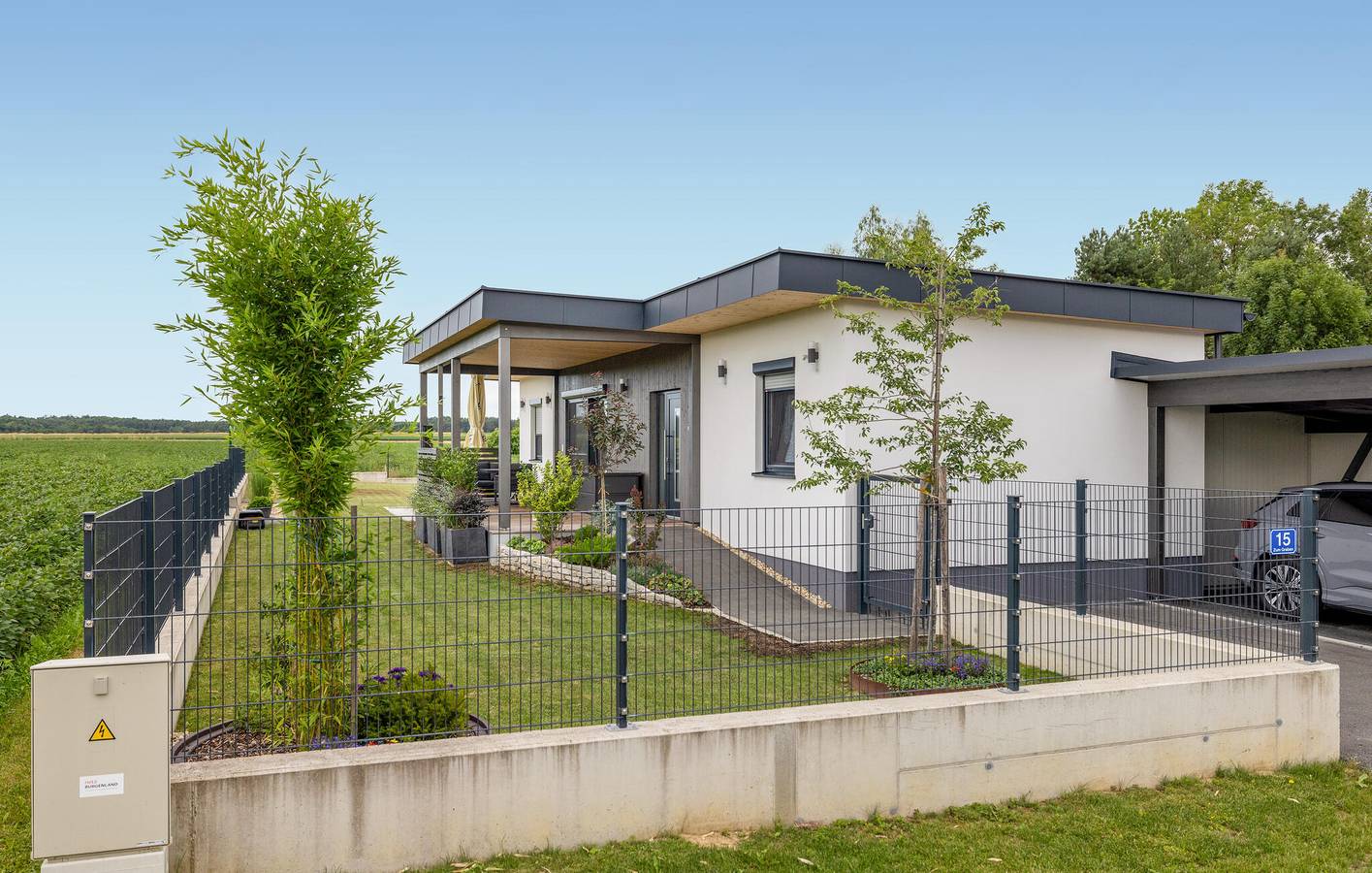 Ferienhaus für 4 Personen mit Terrasse in Südburgenland