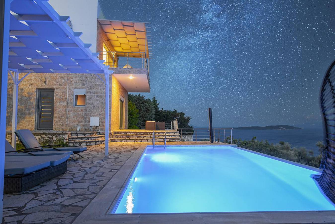 Villa voor 5 personen met tuin in Syvota (Lefkada), Griekenland