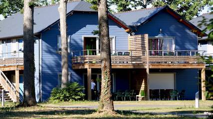 Cottage pour 4 personnes, avec piscine et balcon/terrasse, animaux acceptés à Chaveignes