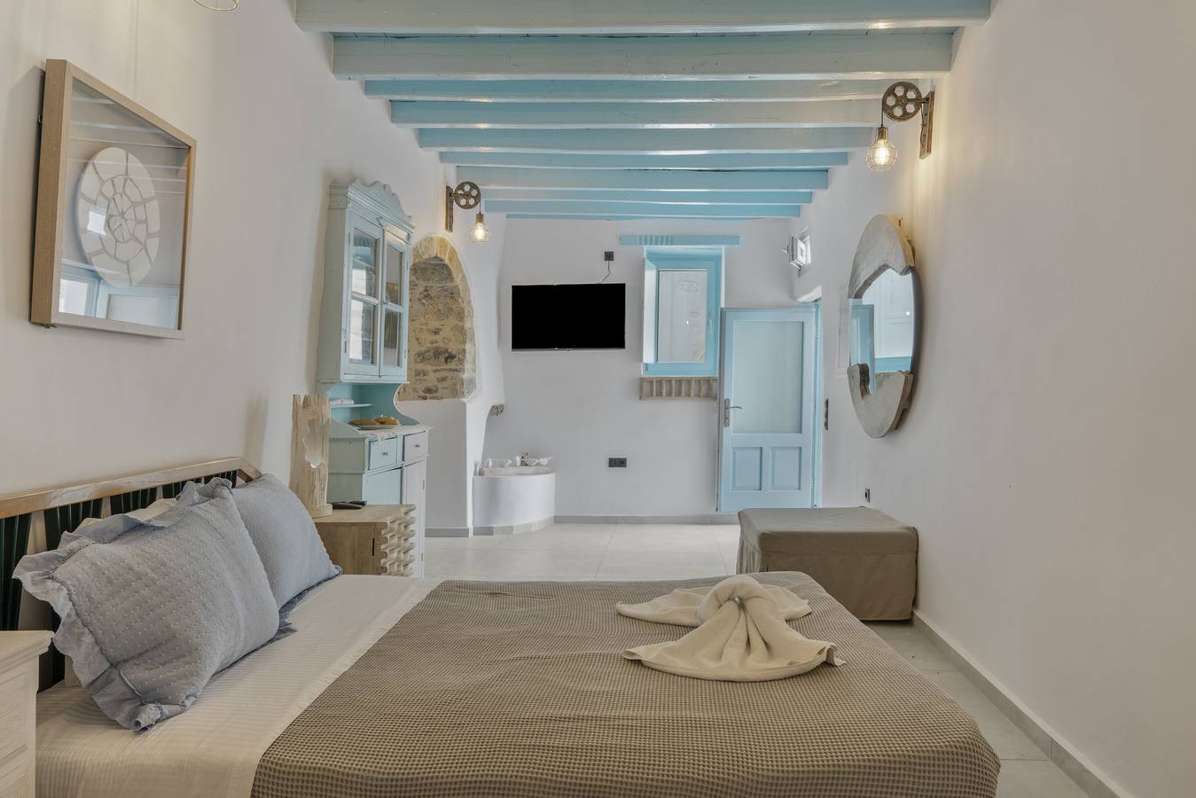 Apartment 'For Two' with Balcony and Wi-Fi in Astypalea City, Astypalea