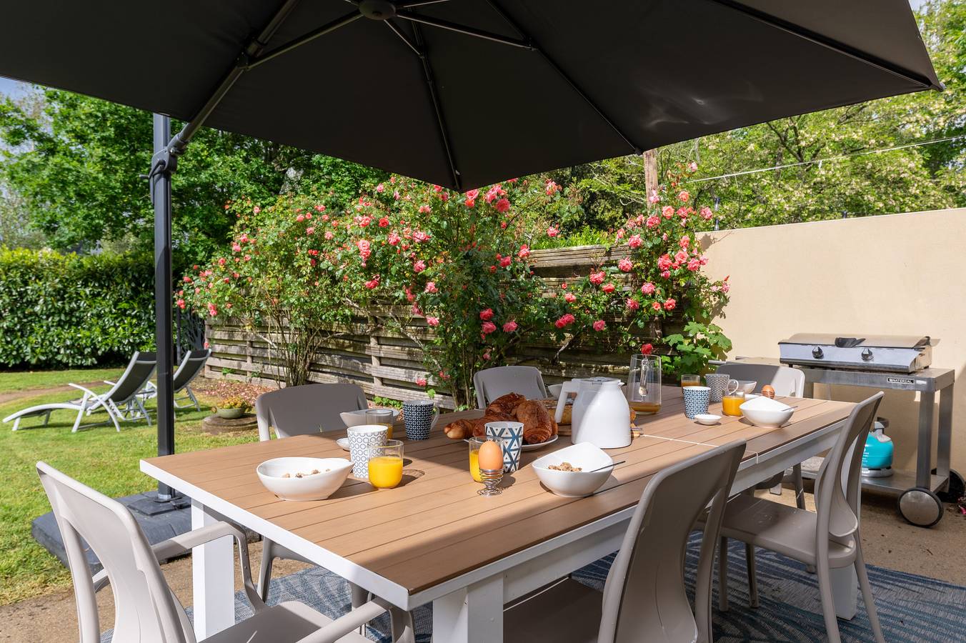 Casa de vacaciones 'Le Loft avec jacuzzi' con terraza privada, jardín privado y Wi-Fi in Saint-Gildas-de-Rhuys, Côte des Mégalithes