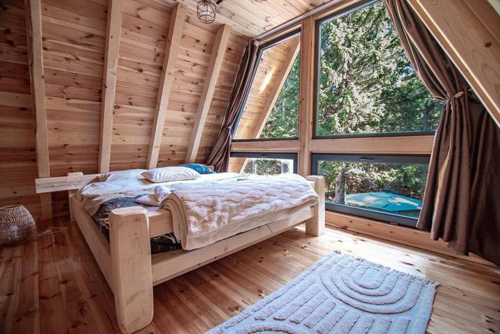 Chalet für 4 Personen, mit Sauna und Garten sowie Ausblick in Montenegro - 4