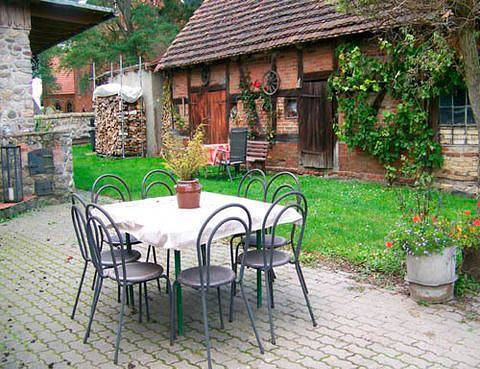 Komfortable Ferienhaushälfte am Jabelschen See mit Kamin, Terrasse und Ruderboot in Jabel, Mecklenburgische Seenplatte