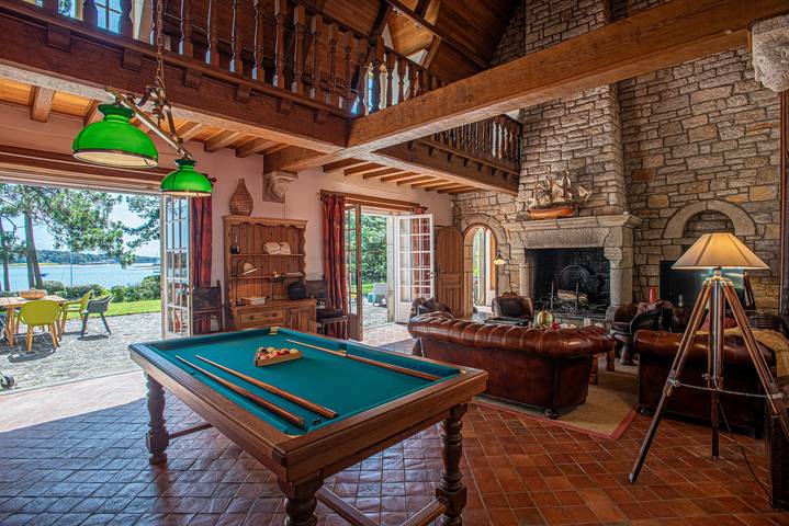 Ferienhaus mit Meerblick für 15 Personen, mit Garten in der Bretagne - 2