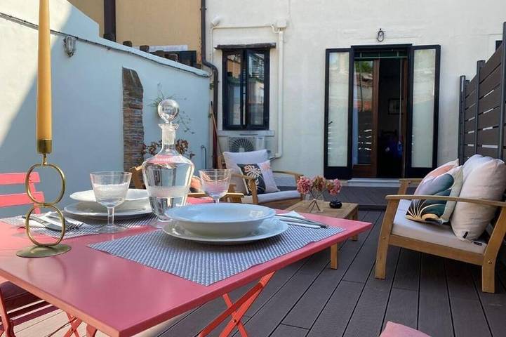 Ferienwohnung für 4 Personen, mit Garten und Terrasse, mit Haustier - 1