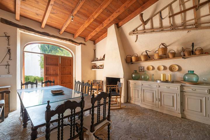 Casa rural para 6 personas, con jardín en Lloseta - 4