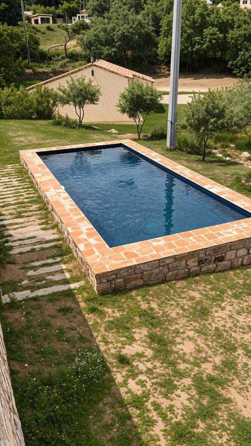 Chalet para 6 personas, con terraza y vistas además de piscina y jardín - 1