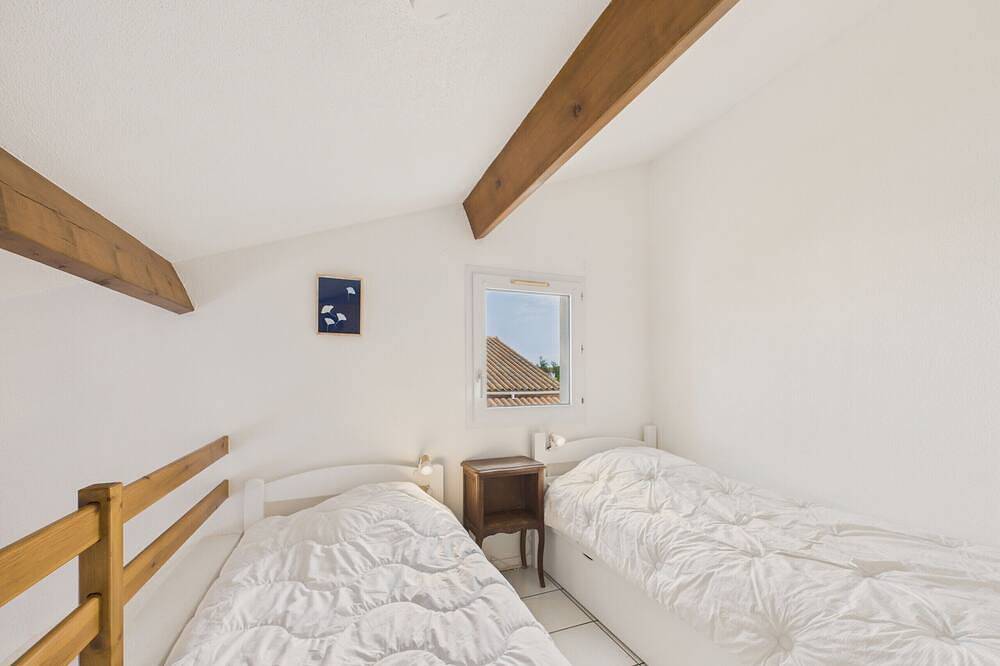 Estancia para 5 con piscina compartida y terraza in Saint-Vincent-sur-Jard, Vandea