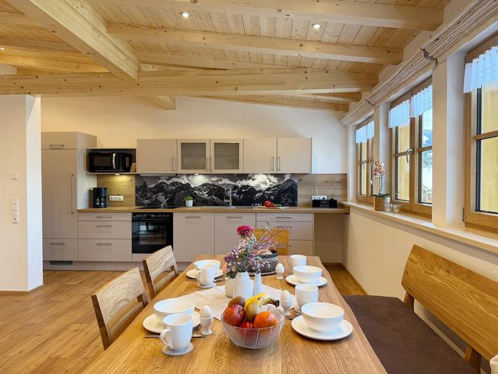 Ferienwohnung für 5 Personen, mit Balkon und Terrasse sowie Garten in Fischen - 2