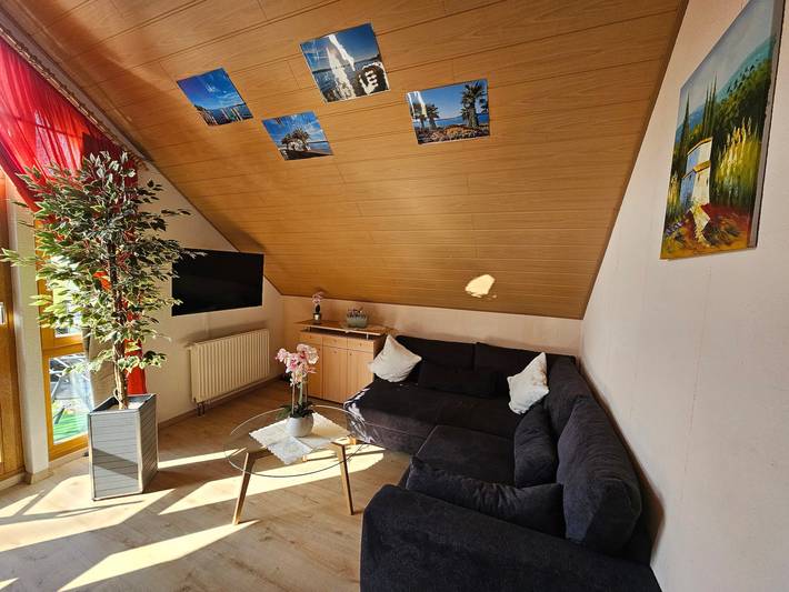 Appartement entier, Appartement 'Herdi-Schön' avec balcon in Herdwangen-Schönach, Region Bodensee-Oberschwaben