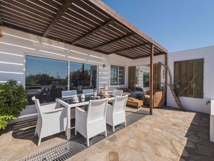 Ferienhaus für 9 Personen, mit Garten und Balkon in Afantou - 4