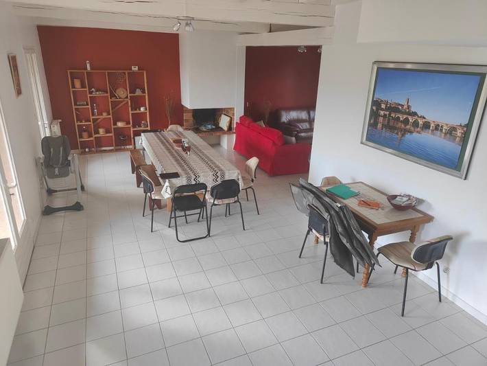 Location de vacances pour 15 personnes, avec vue ainsi que jardin et piscine à Castelnau-de-Lévis - 2