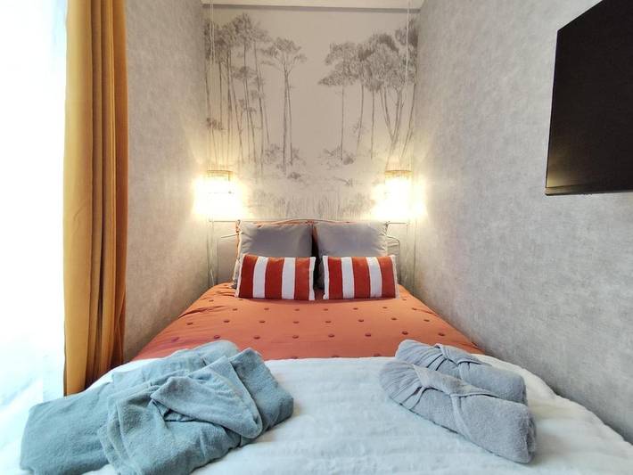 Appartement de vacances pour 2 personnes, avec Jardin