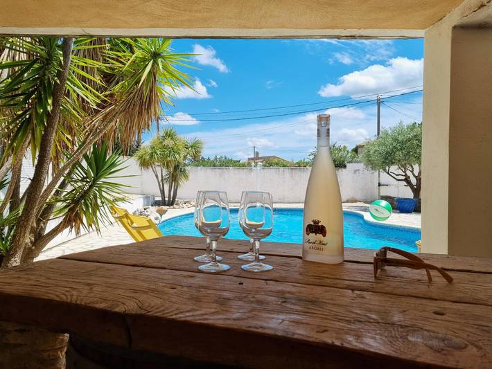 Ferienhaus für 6 Personen, mit Terrasse und Pool sowie Garten, mit Haustier in Aude - 2