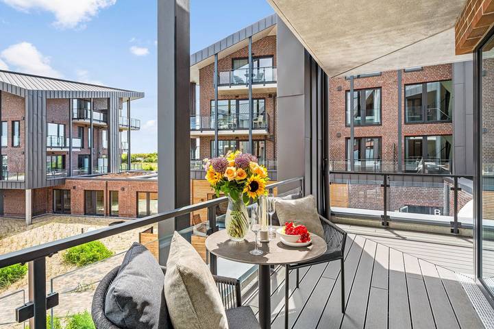 Ferienwohnung für 2 Personen, mit Balkon und Sauna in Dagebüll