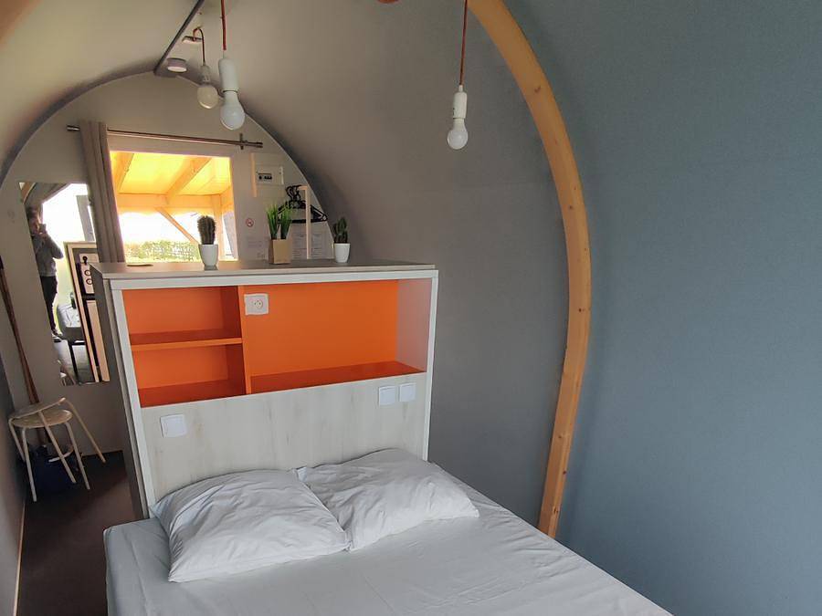 Camping Sunêlia la Baie de Saint Pol - Zelt 2 personen - Coco Sweet - 1 Schlafzimmer - ohne Sanitäranlagen in Saint-Pol-de-Léon, Ceinture Dorée