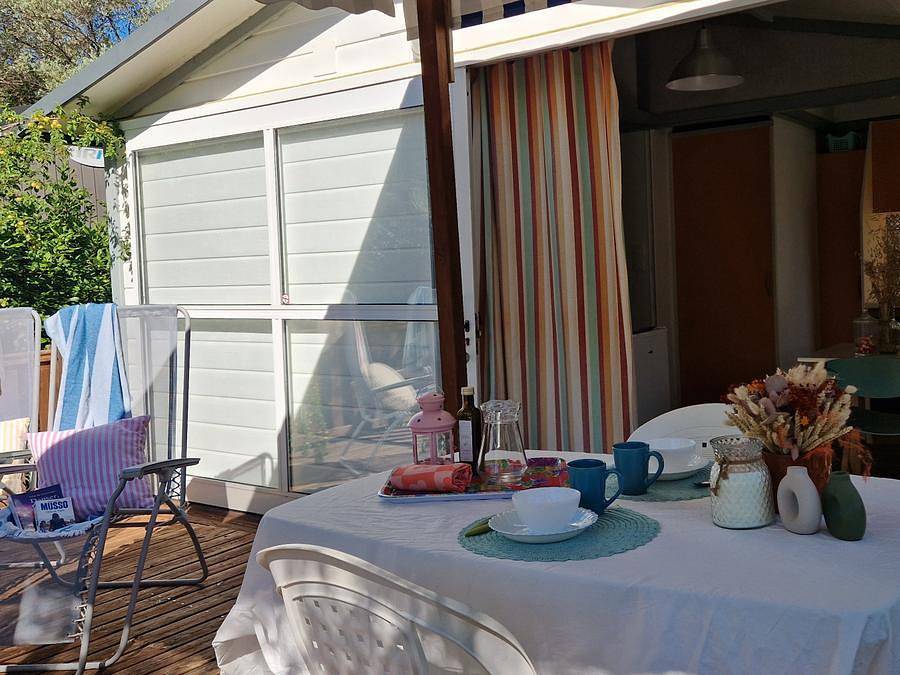 Camping l'Emeraude du Verdon - Mobilhome 2 personnes - Standard 1 Chambre in Aups, Région de Brignoles
