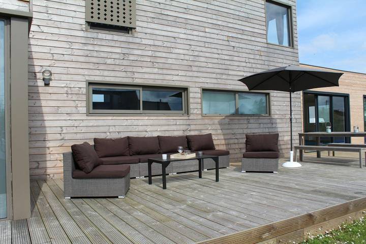 Maison de vacances pour 10 personnes, avec jardin ainsi que balcon et jacuzzi