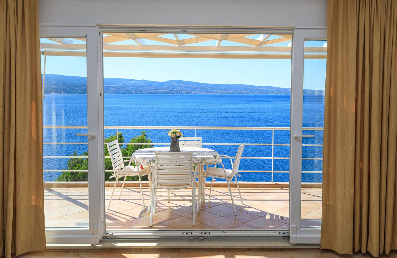 Hel lejlighed, Ferielejlighed for 5 personer med balkon in Omis, Split-Dalmatien