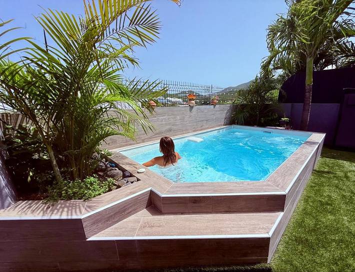 Villa für 2 Personen, mit Whirlpool und Garten in St. Martin