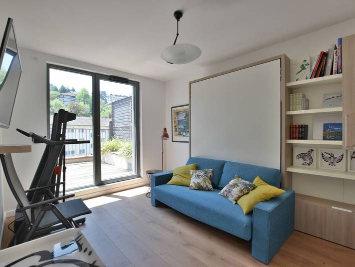 Appartement entier, Duplex moderne, vue panoramique - 6 pers. in Évian-les-Bains, Région de Thonon-les-Bains