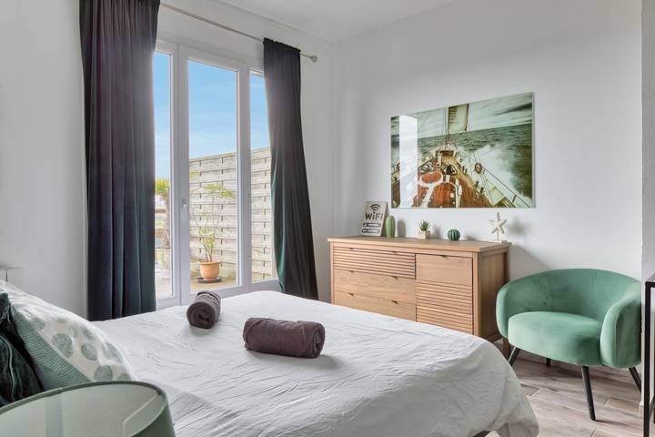 Gîte pour 4 personnes, avec terrasse, adapté aux familles à Dieppe - 4