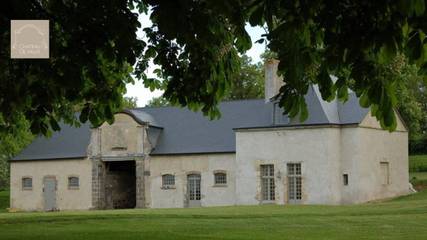 Gîte pour 8 personnes, avec jardin et vue à Gesnes-le-Gandelin