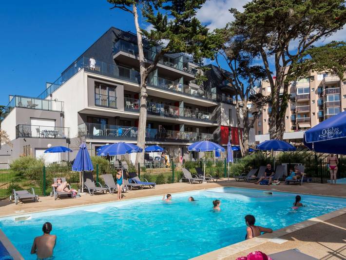 Location de vacances pour 2 personnes, avec Vue sur l’océan et Balcon/Terrasse ainsi que Balcon et Terrasse à Pornichet